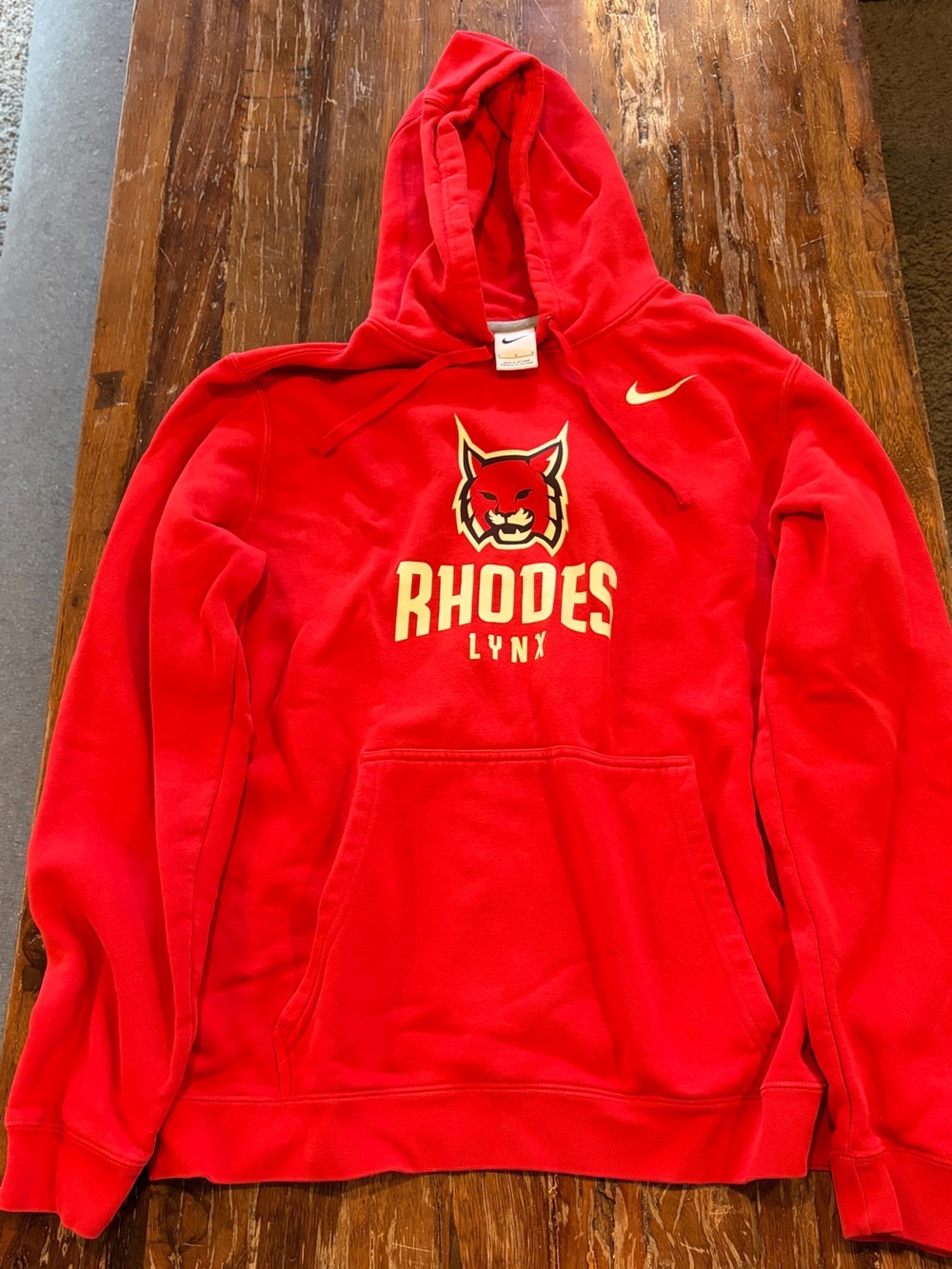 Kids Red Nike Hoodie